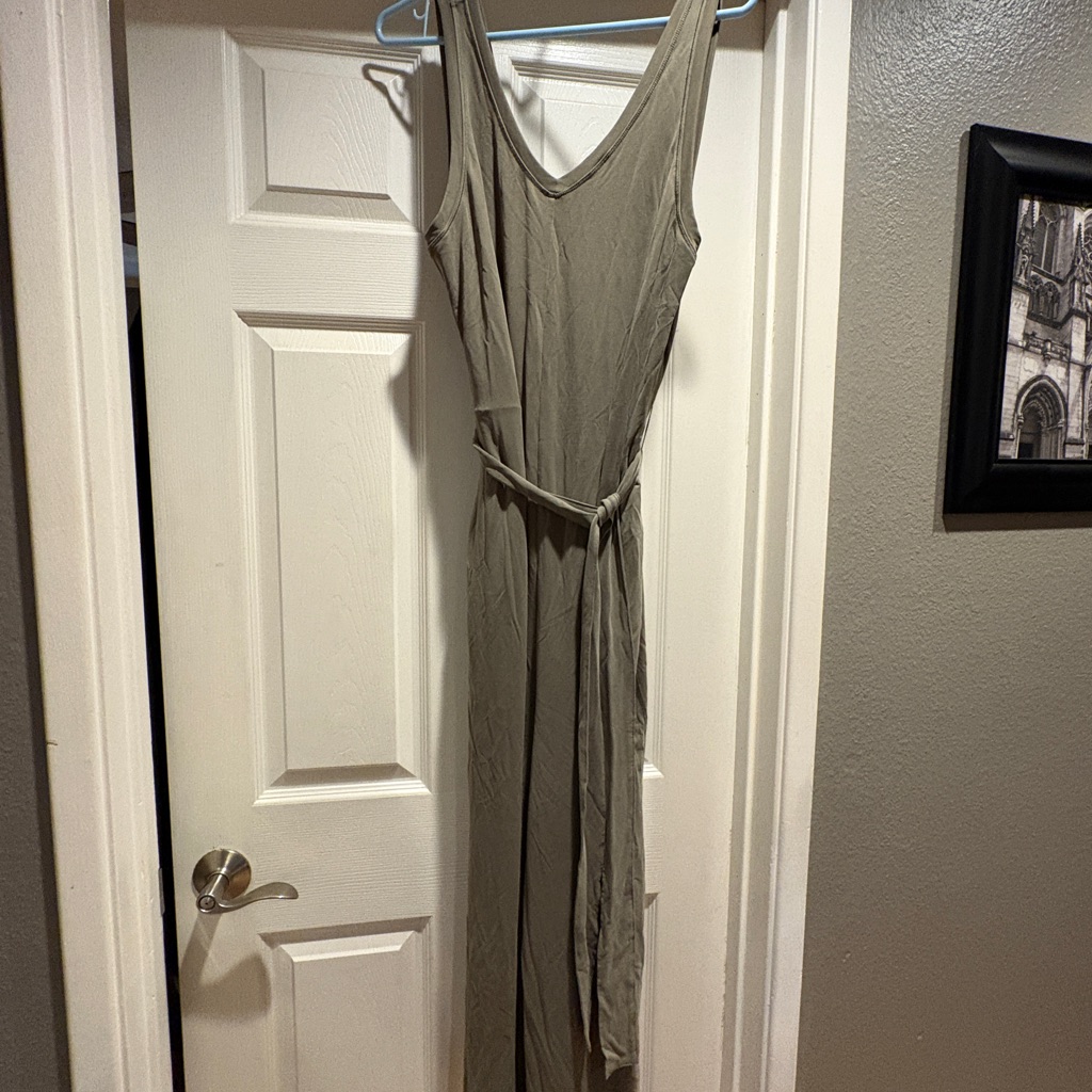 Nwt Zyia Sage Bloemendaal Sleeveless Jumpsuit